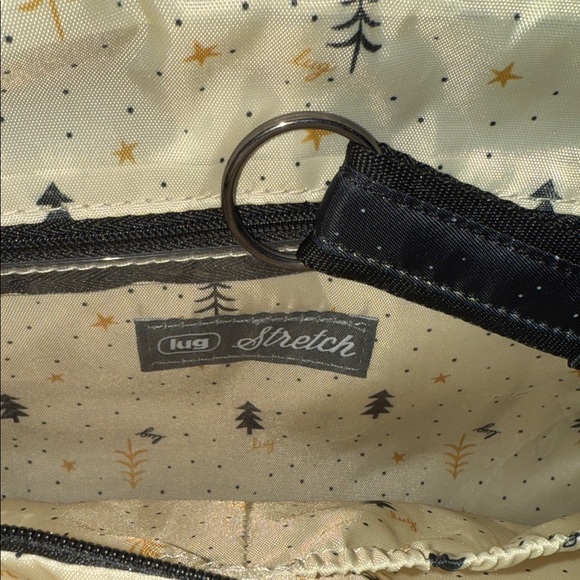 Lug Festive Black Crossbody Bag with Snowman Design - Picture 3 of 6